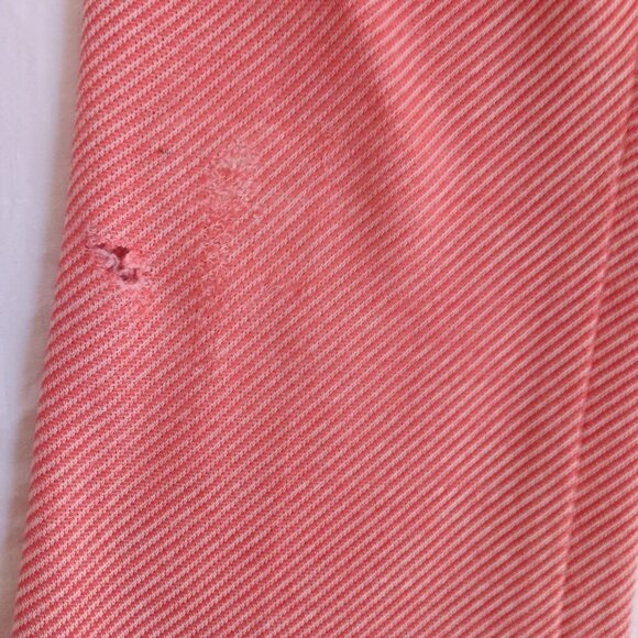 Vintage 1970's Girls sz 5 21x14 Polyester Bootcut Flare Jeans Winnie Pooh Sears - Picture 5 of 7